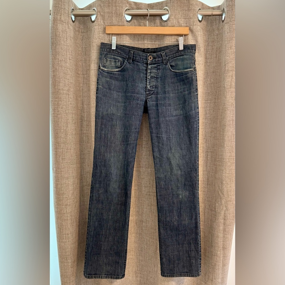 Theory Men’s Straight Blue Jeans